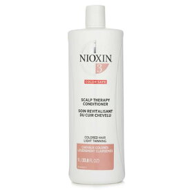 [送料無料]ナイオキシン density system 3 scalp therapy conditioner (colored hair light thinning color safe) 1000ml[楽天海外直送]