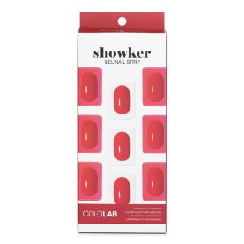 [送料無料]cololab showker gel nail strip # csf511 kiss you red 1pcs[楽天海外直送]
