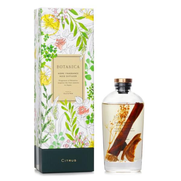 botanica home fragrance reed diffuser - citrus 170ml[海外直送]