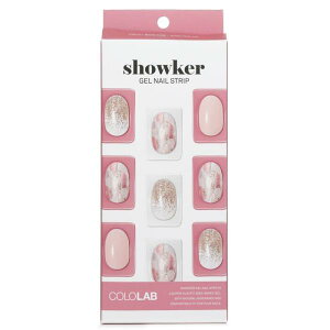 yԗDǃVbv܁zcololab showker gel nail strip # csa101 bling pink art 1pcs[yVCO]