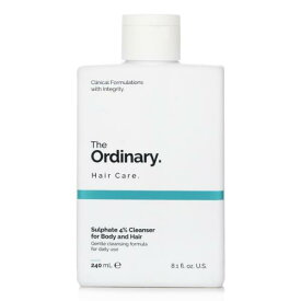 [送料無料]ジ・オーディナリー sulphate 4% cleanser for body and hair 240ml[楽天海外直送]