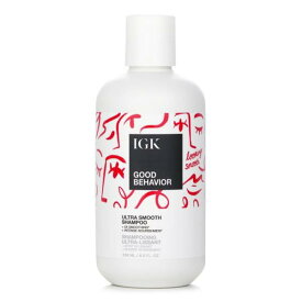 [送料無料]igk good behavior ultra smooth shampoo 236ml[楽天海外直送]