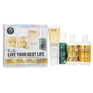 �y���������zigk live your best life - shampoo conditioner hair balm hair oil set�y�y�V�C�O�����z