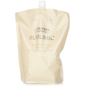  sublimic aqua intensive refill (dry damaged hair) 1800g[yVCO]