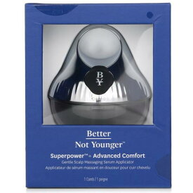[送料無料]better not younger superpower+ advanced comfort gentle scalp massaging serum applicator 1pc[楽天海外直送]