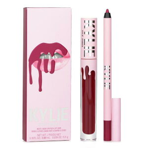 �y���������z�J�C���[�E�o�C�E�J�C���[�E�W�F���i�[ matte lip kit: matte liquid lipstick 3ml + lip liner 1.1g - # 403 bite me 2pcs�y�y�V�C�O�����z