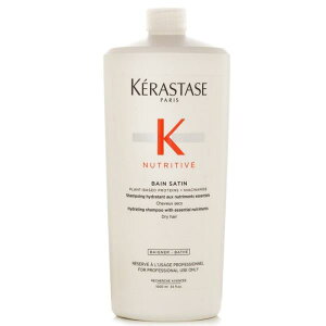 �y���������z�P���X�^�[�[ nutritive bain satin hydrating shampoo with essential nutriments (dry hair) 1000ml�y�y�V�C�O�����z