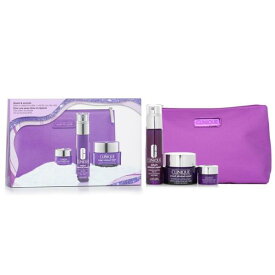 [送料無料]クリニーク smart & smooth skincare set: 3pcs+1bag[楽天海外直送]