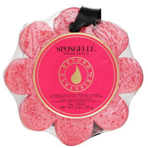 �y���������zspfongelle wild flower soap sponge-sugar dahlia (red) 1pc/85g�y�y�V�C�O�����z