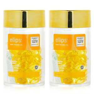 �y���������z�G���b�v�X hair vitamin oil-smooth & shiny duo set 2x50capsules�y�y�V�C�O�����z