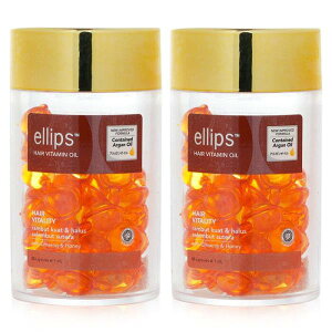 �y3,981�~�ȏゲ�w���ő��������z �G���b�v�X hair vitamin oil-hair vitality duo 2x50capsules �y�y�V�C�O�����z