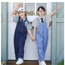 単品 ダンス衣装 オーバーオール パンツ カジュアル デニム ロングパンツ シャツ ジュニア 子供服 無地 女の子 男の子 幼稚園 小学生 中学生 ガールズ 子供 服 ジュニア おしゃれ かっこいい 可愛い プチプラ ファッション 韓国子供服 お揃い 春 夏 秋 100-180cm