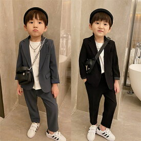 韓国風子供スーツ 男の子 スーツ キッズスーツ フォーマルスーツ ベビースーツセット 子供服 ジュニア ジャケット パンツ 蝶ネクタイ 3点セット フォーマルスーツ カジュアルスーツ 卒園式 入学式 入園式 結婚式 発表会 卒業式 七五三 ピアノ発表会 演奏会