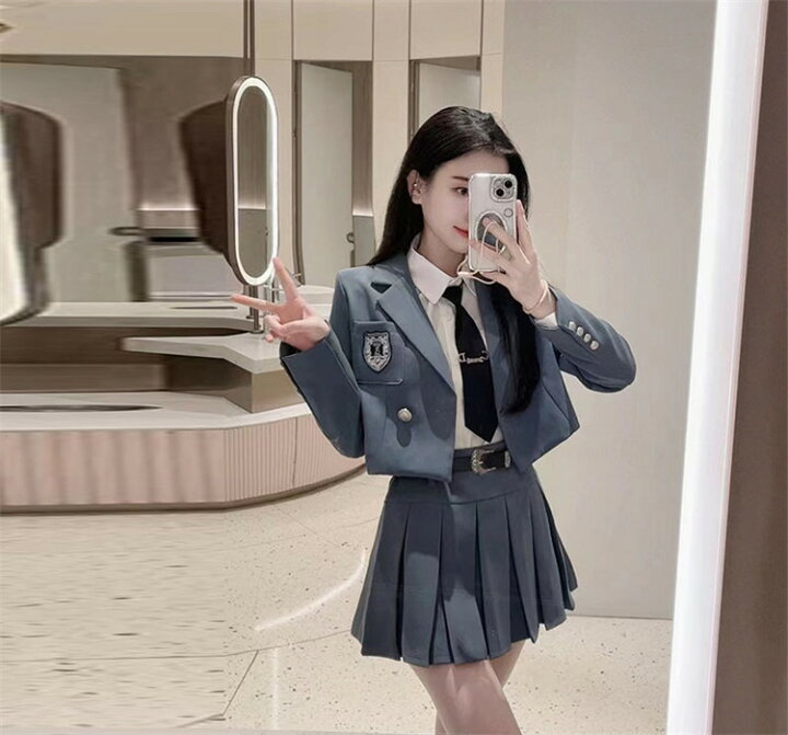 楽天市場】JK制服 4点セット 2点セット 卒業式 スーツ 学生服 女の子 
