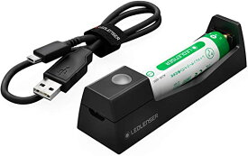 Ledlenser(レッドレンザー) バッテリーチャージャーセット MH3/MH4/MH5用 USB充電式 日本正規品