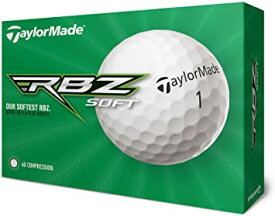 TaylorMade RBZソフト ゴルフボール 1ダース (ホワイト)