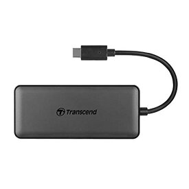 Transcend 6-in-1 USB 3.1 Gen 2 Type-C ハブ microSD(UHS-I),SDカード(UHS-II),Type-C (USB 3.1 Gen 2),Type-C (最大60W Power Delivery*充電専