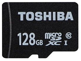 TOSHIBA microSDXCカード 128GB Class10 UHS-I対応 (最大転送速度40MB/s) MSDAR40N128G