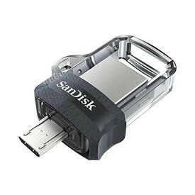 SanDisk ( サンディスク ) 128GB USBメモリー Ultra Dual Drive M3.0 OTG(Android対応) USB3.0対応 R:150MB/s SDDD3-128G-G46 海外パッケージ
