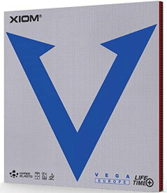 エクシオン(XIOM) 卓球 ラバー 裏ソフト ヴェガ ヨーロッパ レッド 1.8 10431