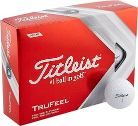 TITLEIST(タイトリスト) ゴルフボール 2022 TRUFEEL ゴルフボール ユニセックス T6035S-J ホワイト