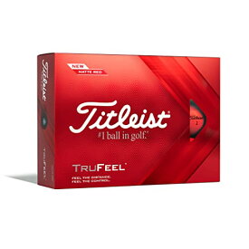 タイトリスト 22TruFeel ゴルフボール ユニセックス T6535S-J マットレッド