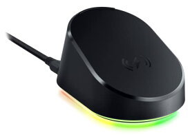 Razer(レイザー) Mouse Dock Pro ワイヤレス充電レシーバー マグネット式ワイヤレス充電ドック 置くだけで安定した充電が可能HyperPolling 4KHz トランシーバー搭載 8個の Chroma RGB ライティングゾーン 滑