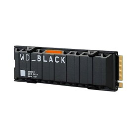 Western Digital ウエスタンデジタル WD BLACK M.2 SSD 内蔵 ヒートシンク搭載 2TB PS5動作確認済 NVMe PCIe Gen4 x4 WDS200T2XHE-EC SN850X 国内正規取扱代理店