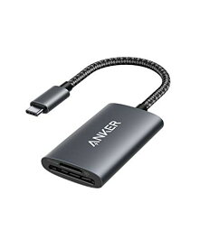 Anker USB-C PowerExpand 2-in-1 SD 4.0 カードリーダー SDXC/SDHC/SD/MMC/RS-MMC/microSDXC/microSD/microSDHC/UHS-I/UHS-II 用/iPhone 15 And
