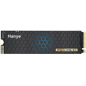 Hanye 内蔵 SSD 2TB 新型PS5 PS5動作確認済み PCIe Gen4x4 M.2 NVMe 2280 最大読込:7400MB/s 最大書込み:6500MB/s 3D NAND TLC グラフェン放熱シート付き HE80-2TGHS 国内