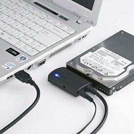 サンワサプライ(Sanwa Supply) SATA-USB3.0変換ケーブル HDD/SSD/光学式ドライブ ケーブル長0.8m USB-CVIDE3