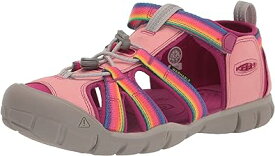 キーン キッズサンダル SEACAMP II CNX シーキャンプ ツー シーエヌエックス 軽量 キャンプ 男の子 女の子(旧モデル) RAINBOW/FESTIVAL FUCHSIA 11.5