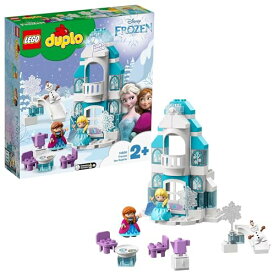 レゴ(LEGO) デュプロ アナと雪の女王 光る エルサのアイスキャッスル クリスマスプレゼント クリスマス 10899 おもちゃ ブロック プレゼント幼児 赤ちゃん お城 お人形 ドール 男の子 女の子 2歳以上