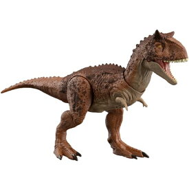 マテル(MATTEL) ジュラシックワールド(JURASSIC WORLD) ダメージ ひかる カルノタウルス 全長:約39cm 4才~ HND19