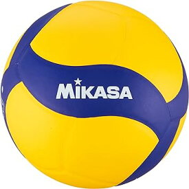 ミカサ(MIKASA) バレーボール 練習球 4号 中学生 婦人用 イエロー/ブルー 推奨内圧0.3~0.325(kgf/㎠) V435W