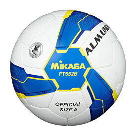 ミカサ(MIKASA) サッカーボール 日本サッカー協会 検定球 5号球 ALMUNDO(アルムンド) 一般 大学 高校生 中学生用 手縫い ボール FT552B-BLY 推奨内圧0.8(kgf/㎠) ブルー