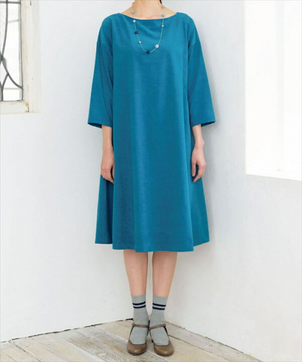 楽天市場 全品10倍ポイント 10日夜まで Bt055 ドロップショルダーのフレアワンピース M L Ll 縫い代付き 実物大 ピリピリ離してすぐ裁断 型紙 パターン ハンドメイド カンパニー