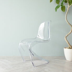 パントン チェア 【クリア】PANTON Chair ポリカーボネート 製 透明 ミーティング ダイニング おしゃれ 椅子 イス