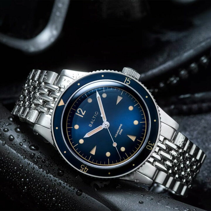 楽天市場】バルチック BALTIC WATCHES アクアスカーフ ブルー ギルト 