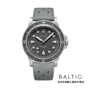 BALTIC WATCHES / �o���`�b�N �A�N�A�X�P�[�v Aquascaphe MK2 Grey 39.5mm ���o�[�X�g���b�v
