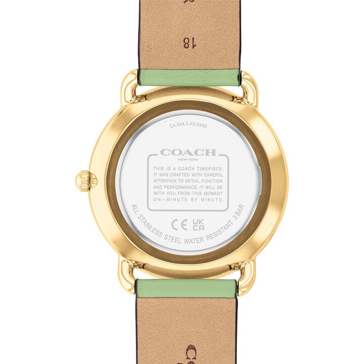 楽天市場】COACH / コーチ エリオット 36mm GP ホワイト サンレイ  