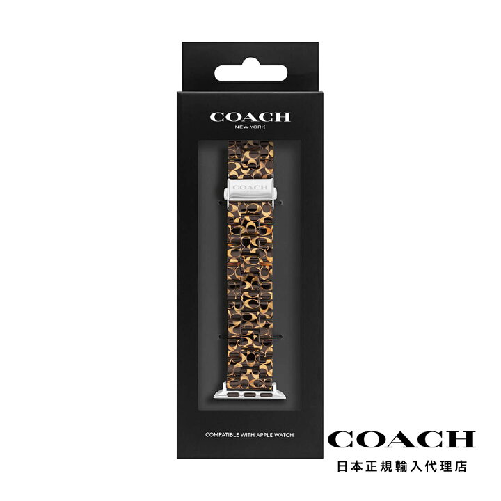 楽天市場】COACH コーチ 38mm & 40mm & 41mm アップルウォッチ用 SS 