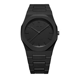 D1 MILANO 日本公式ストア 腕時計 メンズ ブランド D1ミラノ ディーワンミラノ シャドウ SHADOW プロジェクトシャドウ ブラック 黒文字盤