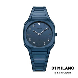 D1 MILANO 日本公式ストア 腕時計 メンズ ブランド ディーワンミラノ スクエア - ギャラクシーブルー