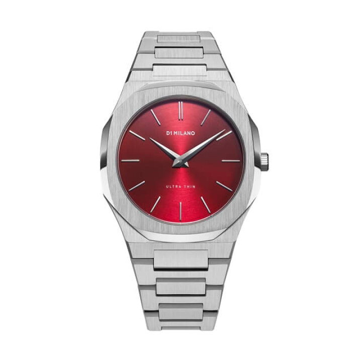 楽天市場 D1 Milano D1ミラノ ディーワンミラノ ルビー Ruby 腕時計 時計 メンズ 男性 5気圧 防水 レッド 赤 赤文字盤 ビジネス シンプル H M S Watchstore