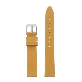 コモノ KOMONO 日本公式ストア 腕時計用 替えベルト ストラップ 16mm レザー/ナチュラル シルバー 薄茶 革ベルト