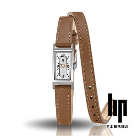 リップ LIP 日本公式ストア チャーチル T13 ホワイト ライトブラウン レザー ダブルターン 腕時計 レディース ブランド