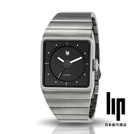 リップ LIP 日本公式ストア ビッグ TV チタニウム ブラック シルバー 腕時計 メンズ ブランド