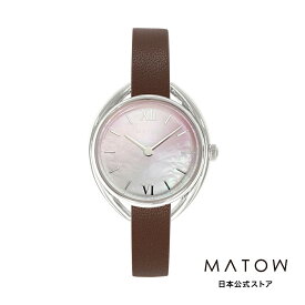 マトウ MATOW 公式ストア 日本総代理店 腕時計 SHIKI ROUND SILVER 撫子 / AKI アキレア レディース 腕時計 ソーラー ウォッチ 女性 小ぶり