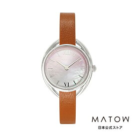 マトウ MATOW 公式ストア 日本総代理店 腕時計 SHIKI ROUND SILVER 撫子 / HARU チューリップ レディース 腕時計 ソーラー ウォッチ 女性 小ぶり